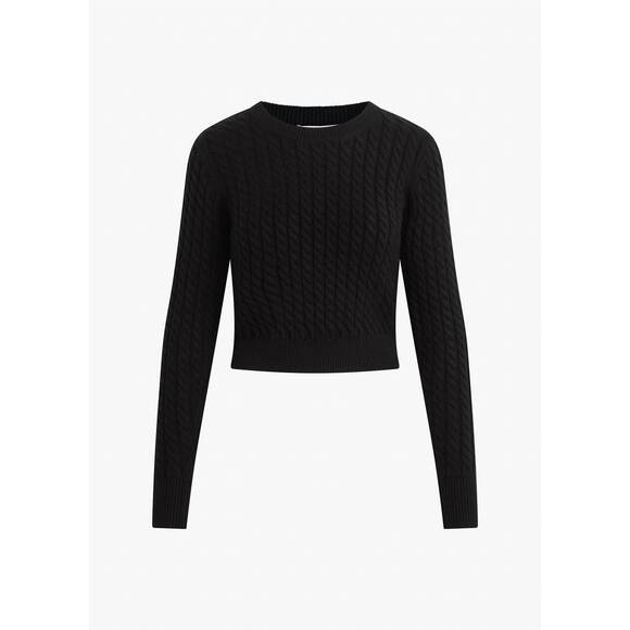 NEW FAVORITE DAUGHTER women's the feel good sweater in black